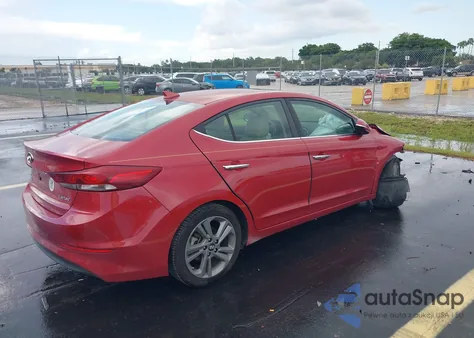 2017 Hyundai Elantra Limited из США, поврежденный, VIN 5NPD84LF5HH029252